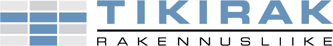 Rakennusliike Tikirak logo.